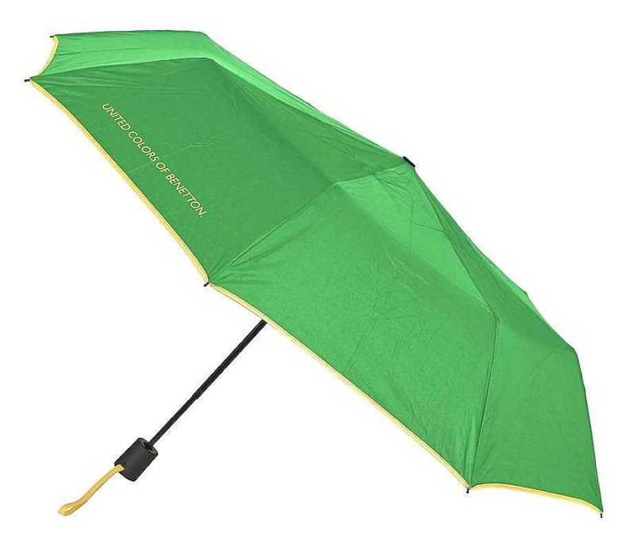 Material Escolar Safta | Paraguas Plegable 52 Cm Verde Benetton