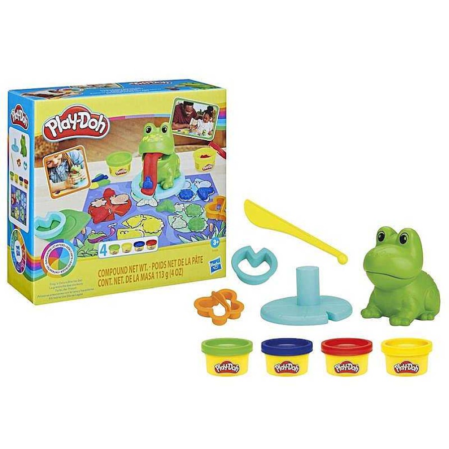 Juguetes Manualidades Infantiles Hasbro | Play-Doh Primeras Creaciones Rana Y Los Colores