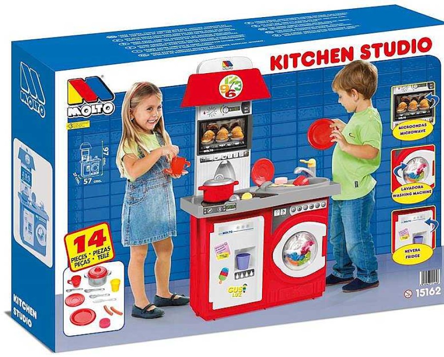 Juegos Del Hogar Molto | Cocina Kitchen Roja