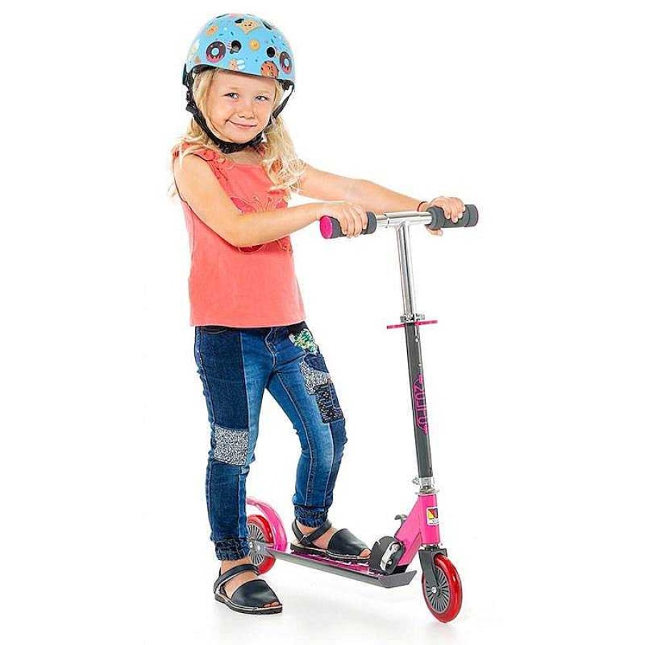 Juguetes Aire Libre Molto | Patinete 2 Ruedas Plegable Rosa