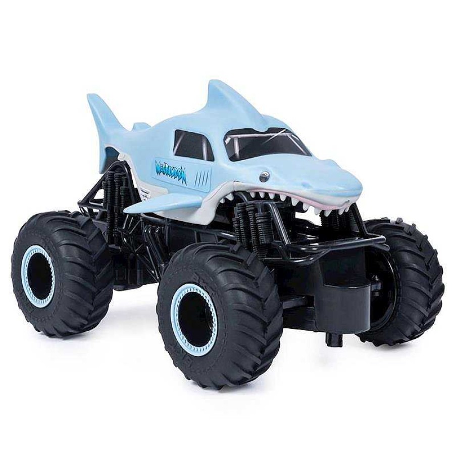 Veh Culos De Juguete Spin Master | Coche R/C Monster Jam Megalodon Escala 1:24