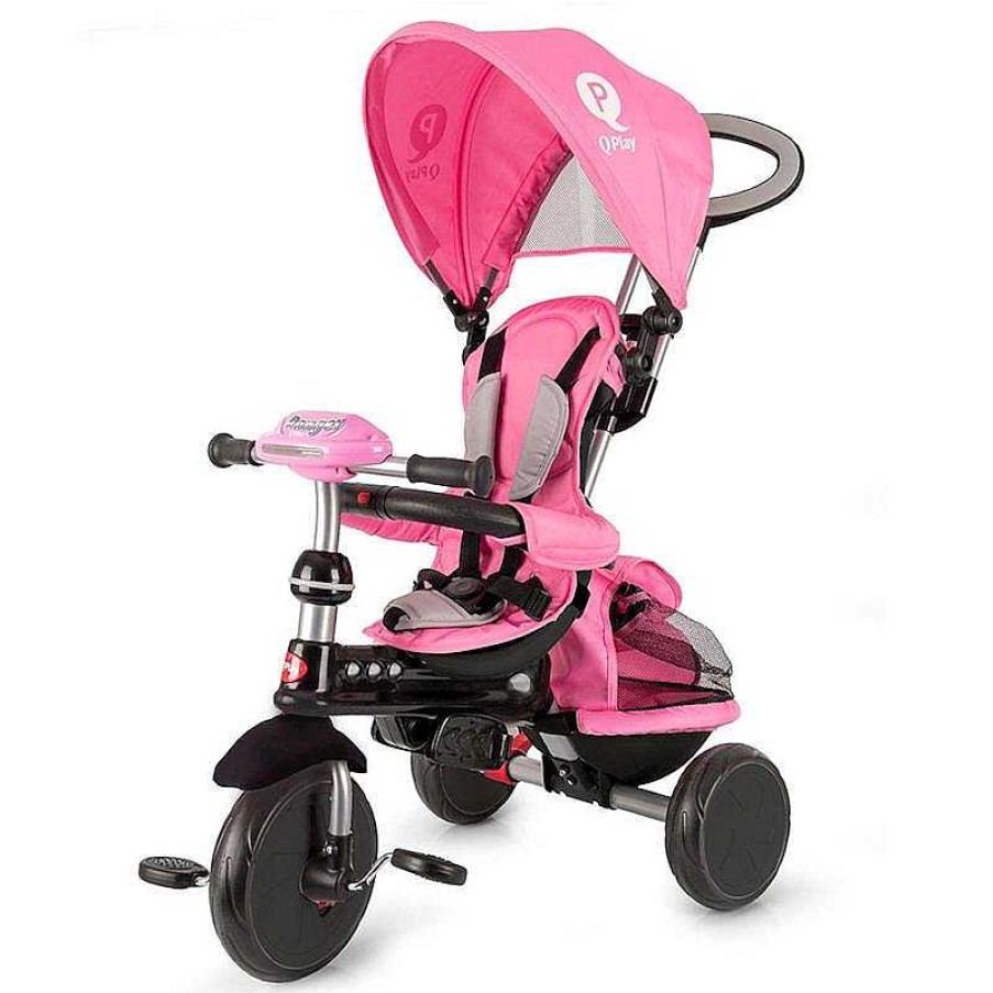 Juguetes Aire Libre Ociotrends | Triciclo Deluxe Ranger Rosa