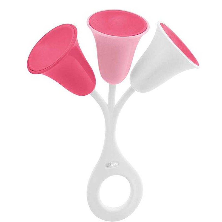 Juguetes Para Beb S Chicco | Sonajero Tulip N Rosa Chicco