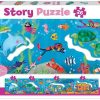 Puzzles Educa Borrás | Puzzle Panor Mico Infantil Mundo Submarino 26 Piezas