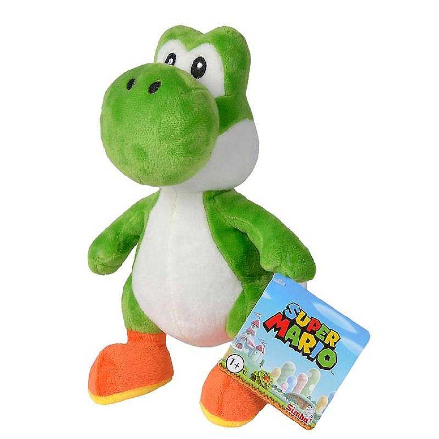 Peluches Smoby | Peluches Mario Bros Luigi Yoshi Y Toad 20 Cm