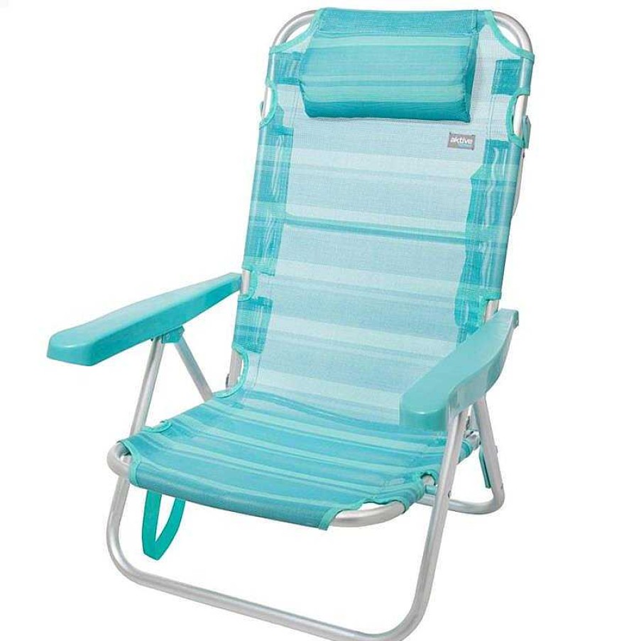 Juguetes Verano Color Baby | Silla Playa Mediterran Con Coj N Aktive Beach