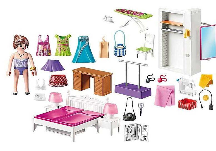 Mu Ecas Playmobil | Playmobil Dollhouse Dormitorio