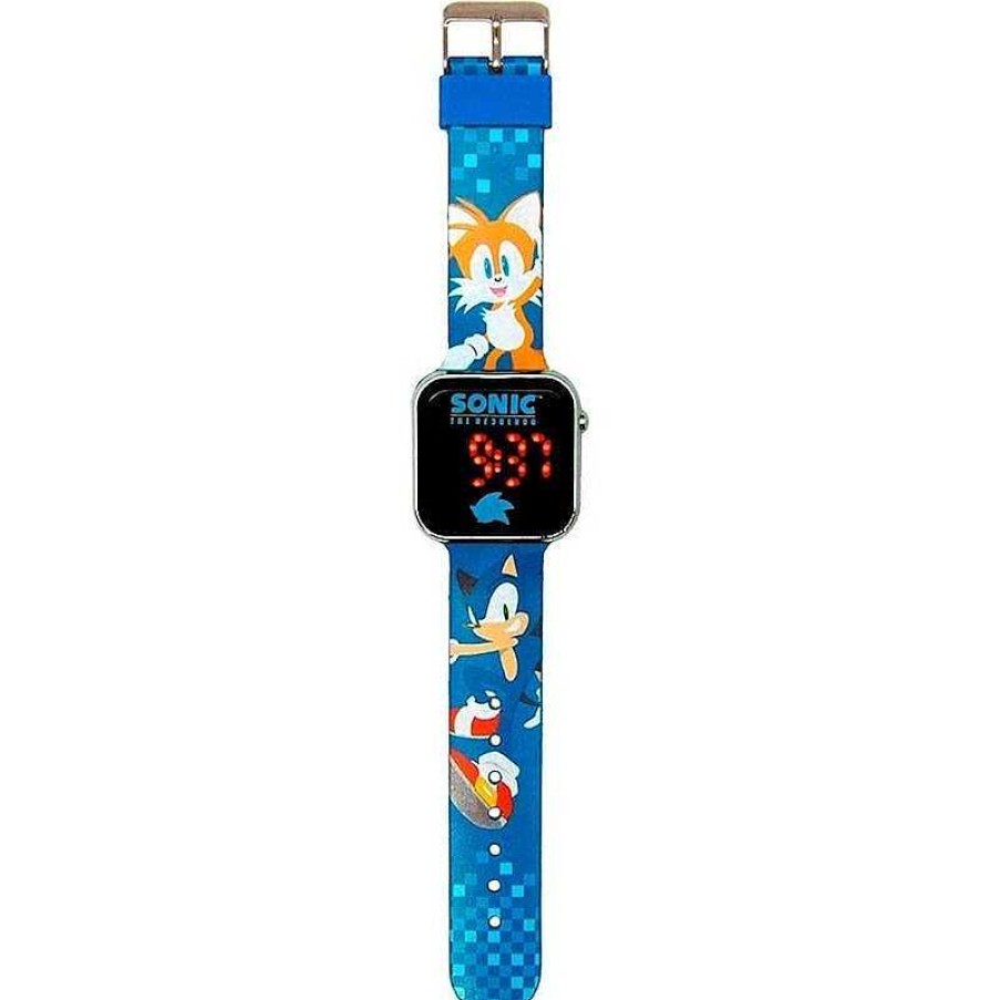 Juguetes Electr Nicos Kids Euroswan | Sonic Reloj Led Kids Euroswan