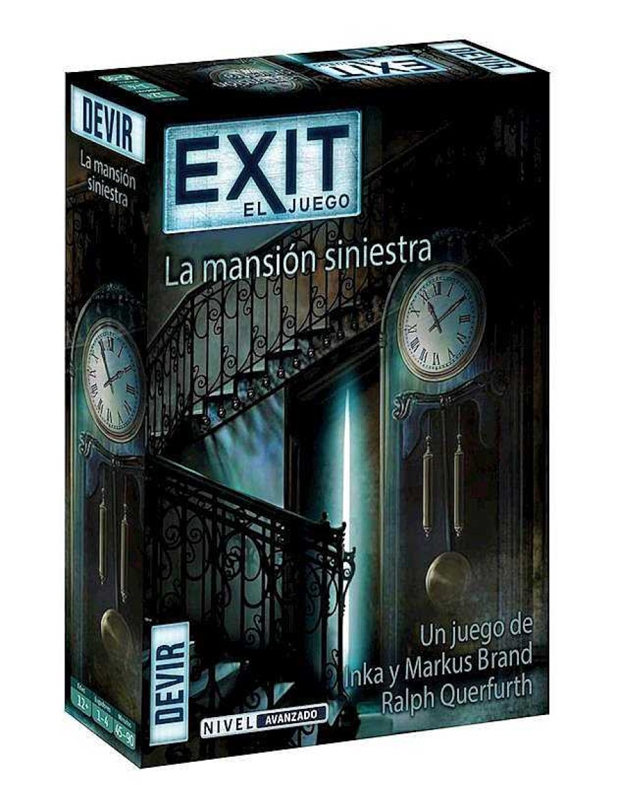 Juegos De Mesa Devir Juegos | Juego Exit La Mansi N Siniestra