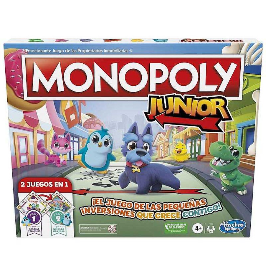 Juegos De Mesa Hasbro | Monopoly Junior Juego