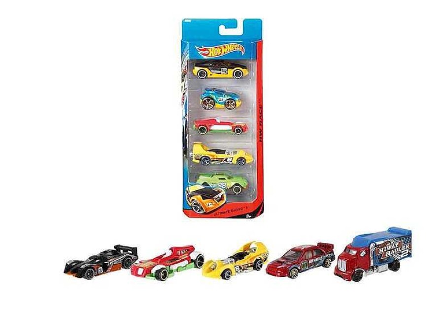 Veh Culos De Juguete Mattel | Hot Wheels Pack 5 Coches