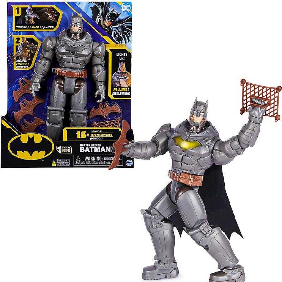 Figuras De Acci N Spin Master | Figura Batman Battle Strike 30 Cm