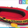 Juguetes Verano Intex | Barca Hinchable Explorer Pro300 Con Remos Y Bomba