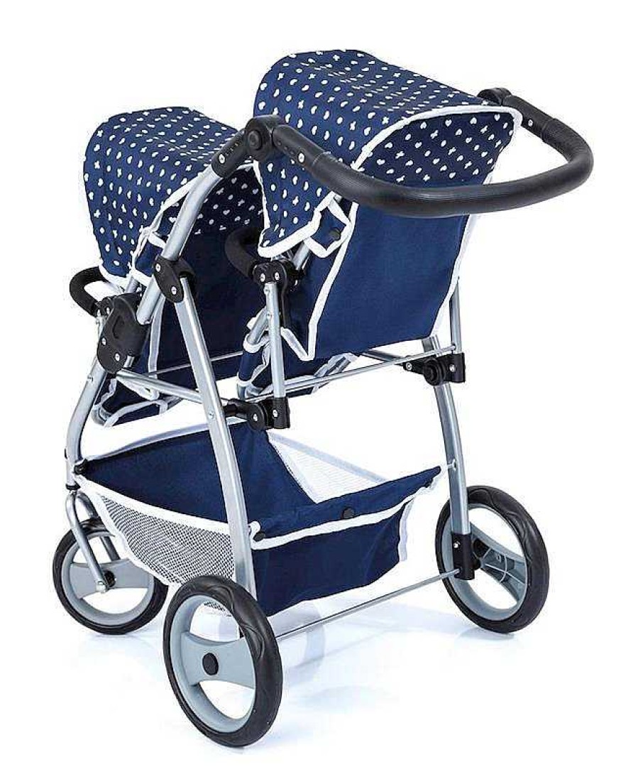 Mu Ecas Reig | Silla Paseo Mu Eca Gemelar Azul