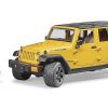 Veh Culos De Juguete Bruder | Coche Jeep Wrangler U.R. Con Ciclista