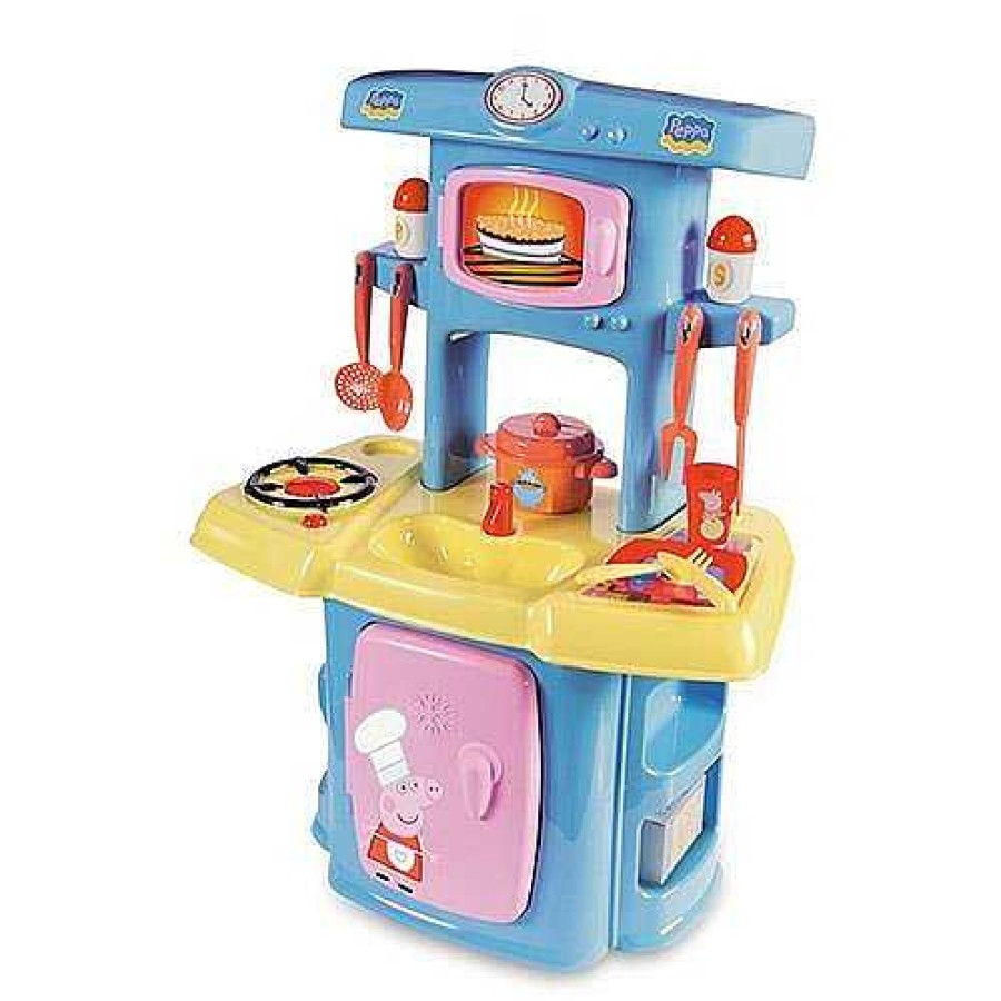 Juegos Del Hogar Smoby | Peppa Pig. Cocina Con 13 Accesorios. Simba Smoby