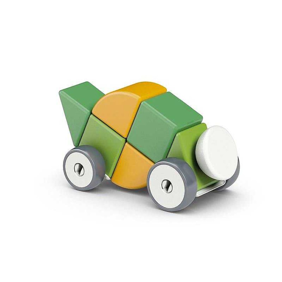 Puzzles Toy Partner | Magicube Geomag Green 13 Piezas