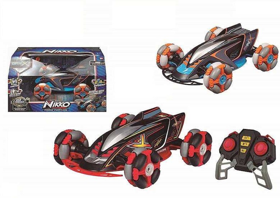 Veh Culos Radio Control Bandai | Coche Rc Omni X Giros Increibles