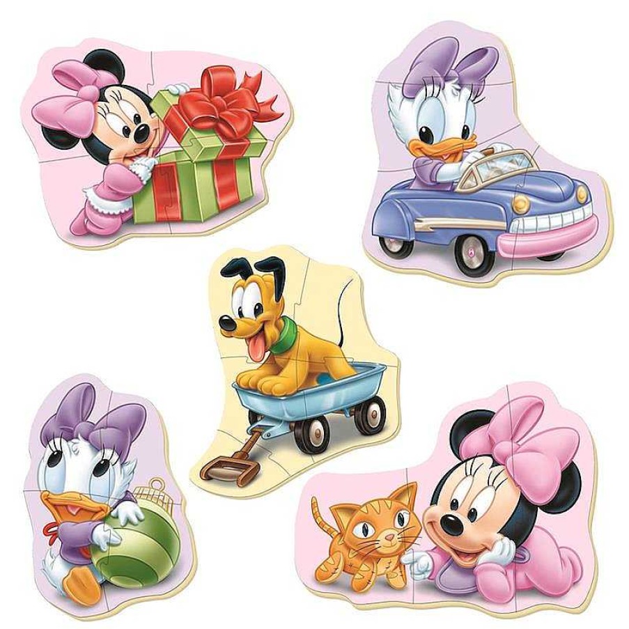 Puzzles Educa Borrás | 4 Puzzles Progresivos Baby Minnie