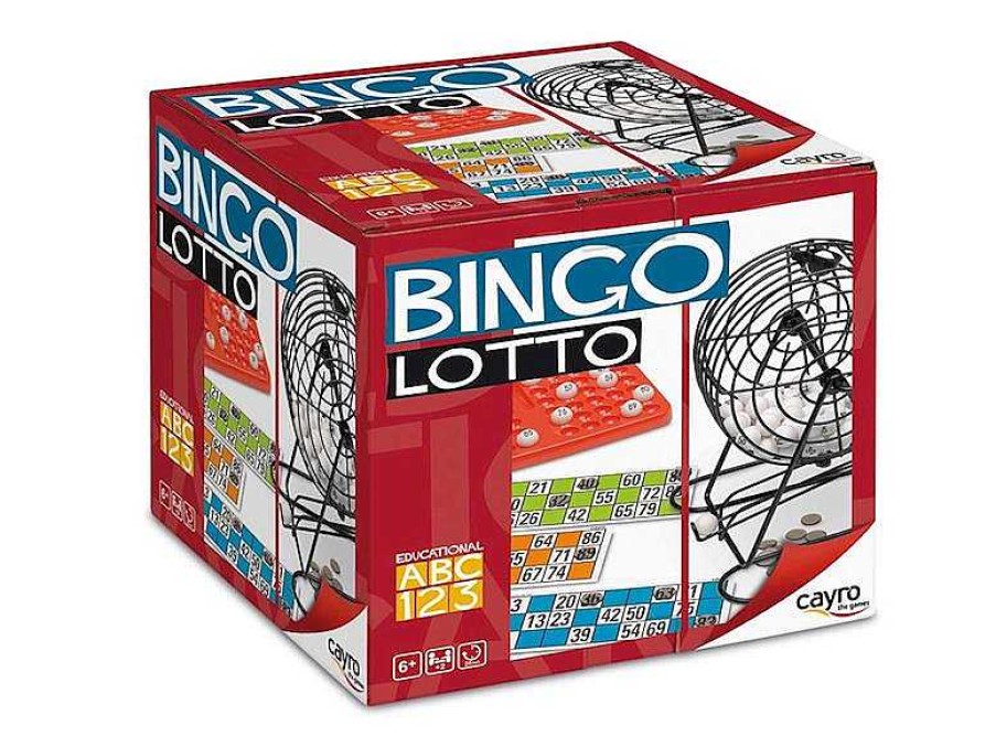 Juegos De Mesa Cayro | Bingo Cl Sico Con Bombo Y Cartones