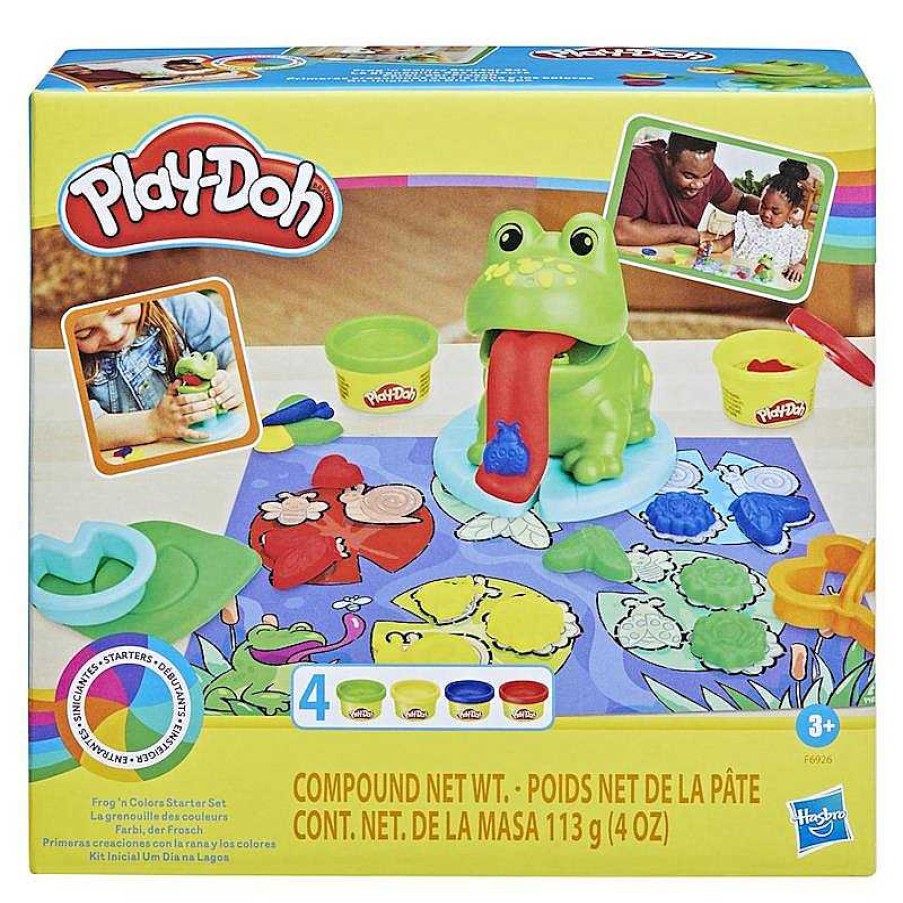 Juguetes Manualidades Infantiles Hasbro | Play-Doh Primeras Creaciones Rana Y Los Colores