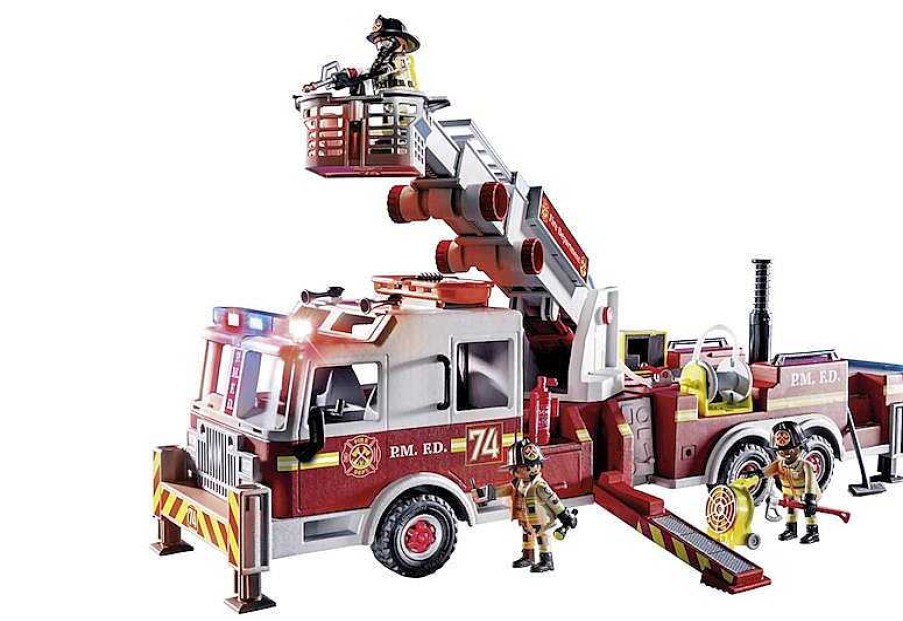 Playmobil Playmobil | Cami N Playmobil City Action De Bomberos