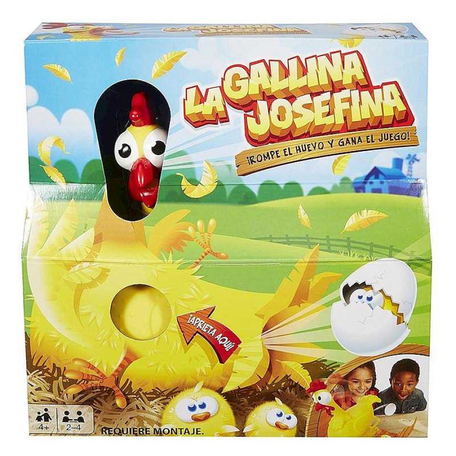 Juegos De Mesa Mattel | Juego La Gallina Josefina Mattel