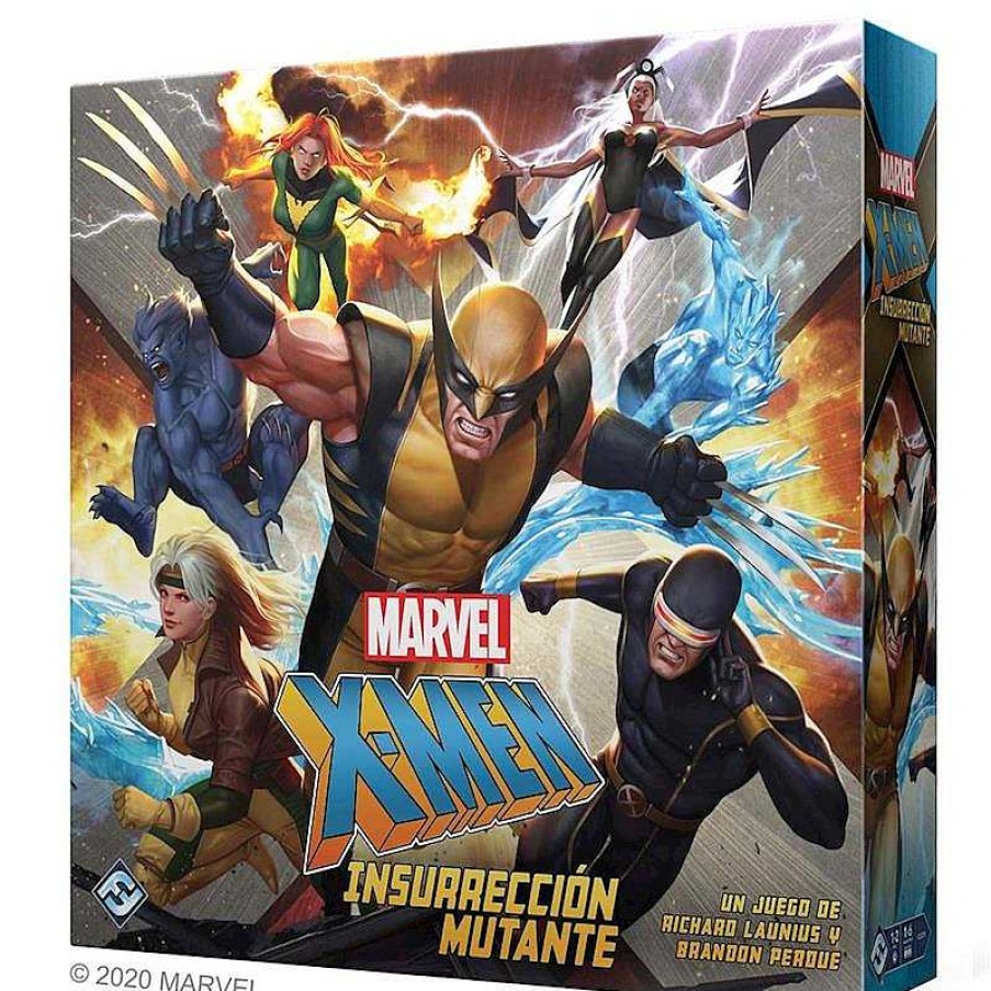 Juegos De Mesa Asmodee | Juego X-Men Insurrecci N Mutante