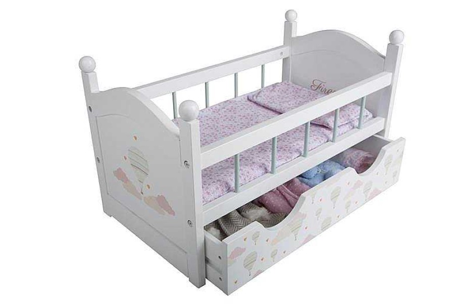 Mu Ecas Muñecas Arias | Cama Para Mu Ecos Con Caj N Firenze