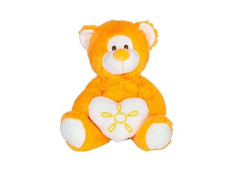 Peluches Beatriz | Oso De Peluche Naranja