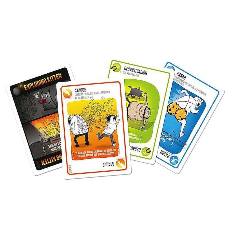 Juegos De Mesa Asmodee | Exploding Kittens Juego De Cartas