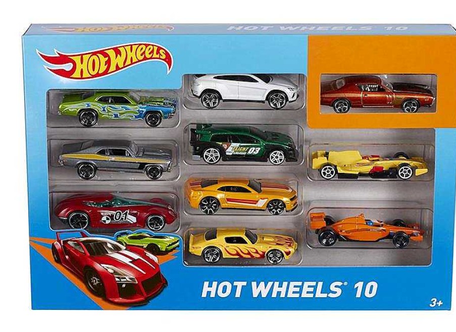 Veh Culos De Juguete Mattel | Coches Hot Wheels Pack 10