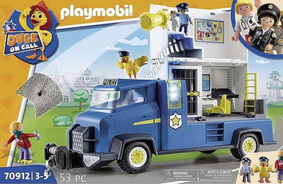 Playmobil Playmobil | Playmobil Duck On Call Cami N Polic A