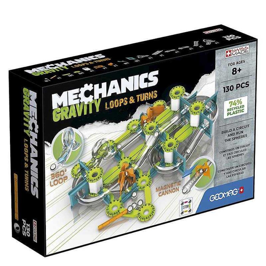 Juguetes Manualidades Infantiles Toy Partner | Geomag Mechanics Gravity Loops & Turns