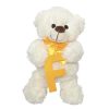 Peluches Beatriz | Peluche Osito Con Letra F 23 Cm Artesan As Beatriz