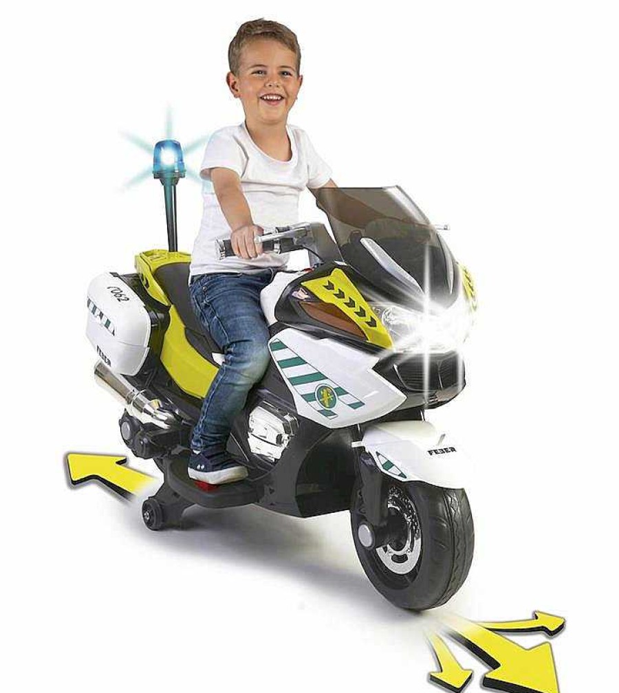 Coches El Ctricos Infantiles Feber | Moto Guardia Civil 12V Feber