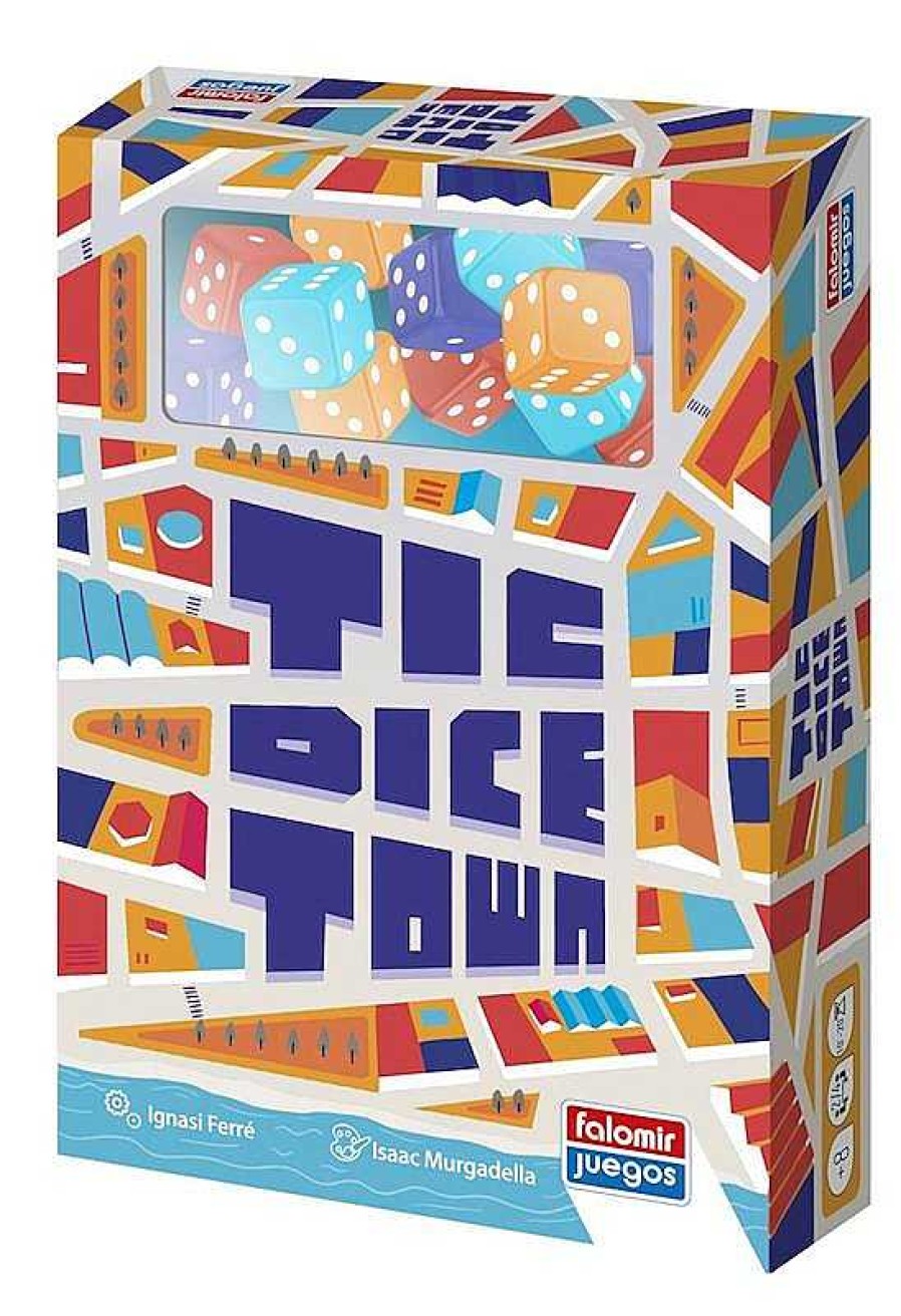 Juegos De Mesa Falomir | Juego De Mesa Tic Dice Town