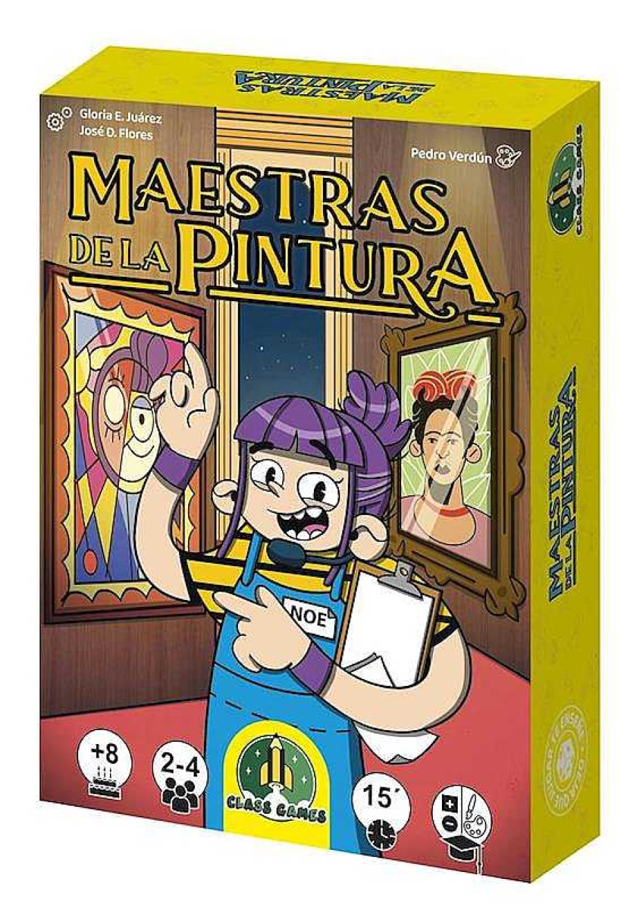 Juegos De Mesa Falomir | Juego Maestras De La Pintura