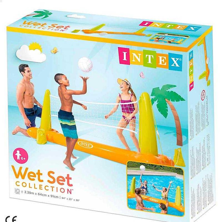 Juguetes Para Piscina Y Accesorios Intex | Juego Hinchable Voley Piscina Intex