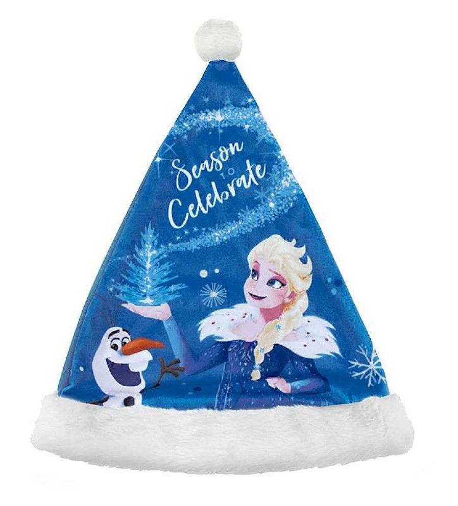 Adornos Navide Os Safta | Gorro Papa Noel 37Cm Frozen Ii Memories