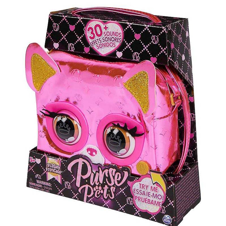 Peluches Spin Master | Bolso Purse Pet Magic Frenchie Met Lico