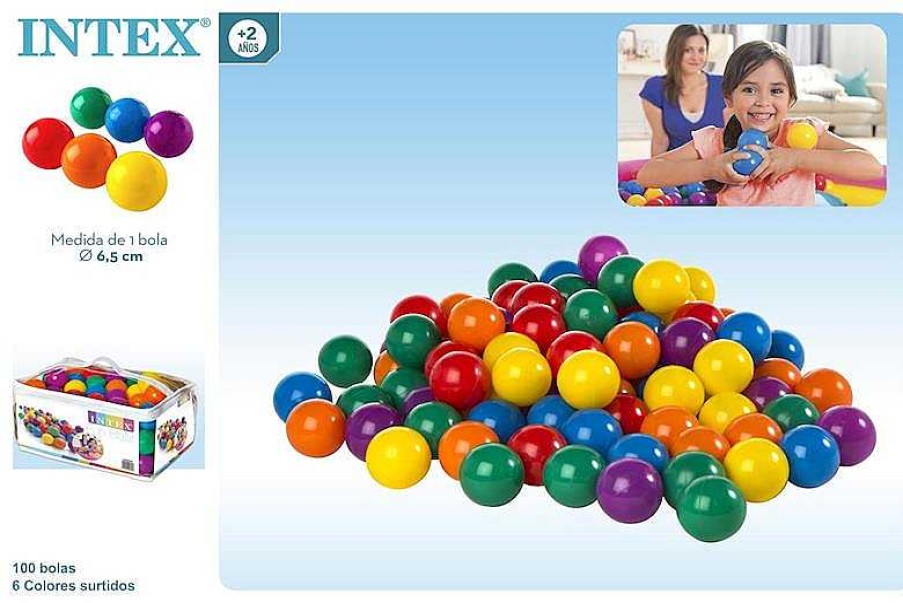 Juguetes Deportivos Intex | Pack 100 Bolas Intex