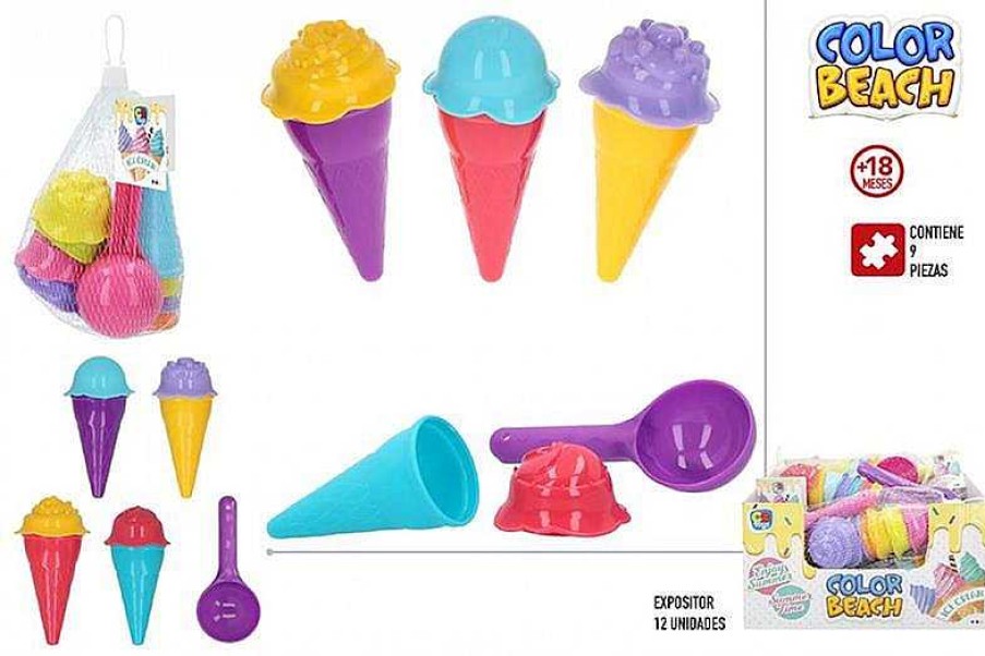 Juguetes Verano Color Baby | Molde Helados Playa Colorbaby