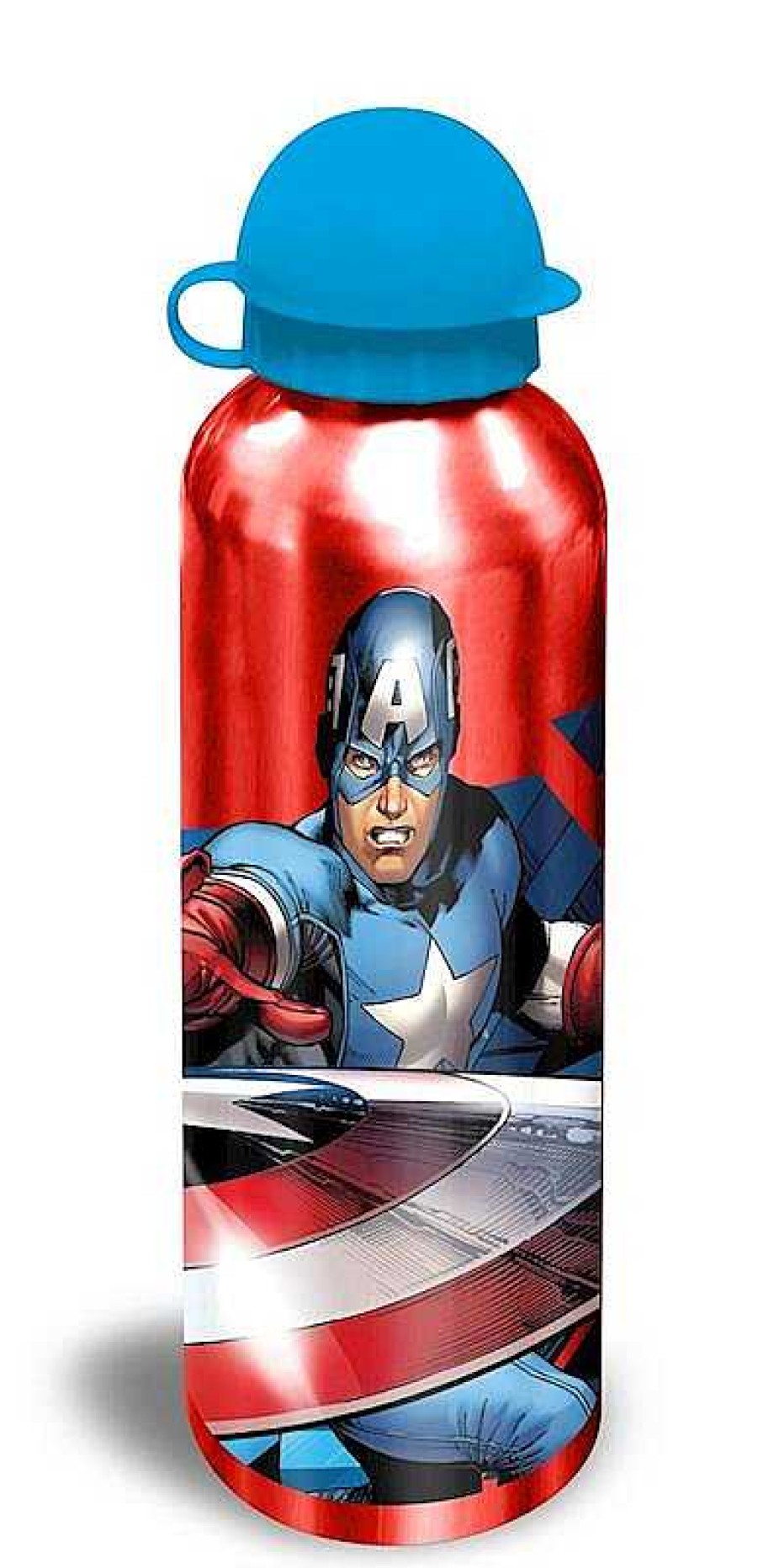 Primera Comuni N Kids Euroswan | Botella Cantimplora Avengers 500 Ml De Aluminio