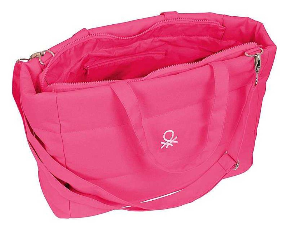 Material Escolar Safta | Bolso Para Port Til Benetton Raspberry Safta