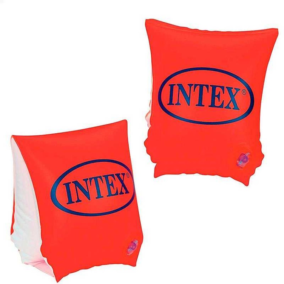 Juguetes Para Piscina Y Accesorios Intex | Manguito Hinchable Intex Naranja Intex