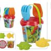 Juguetes Verano Color Baby | Cubo Playa Fantasy Dinos Con Pala Y Accesorios