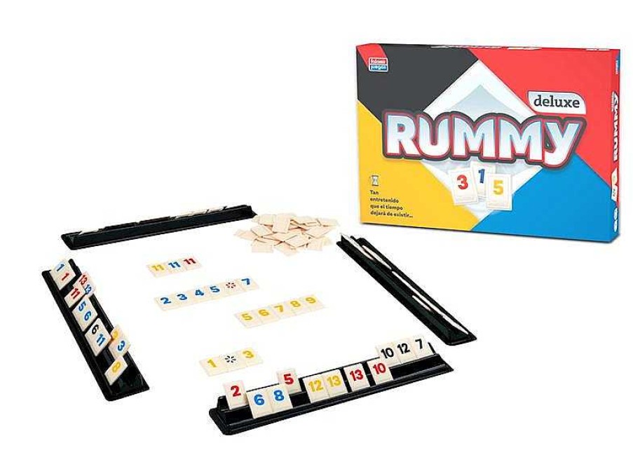 Juegos De Mesa Falomir | Juego Rummy Deluxe De Falomir