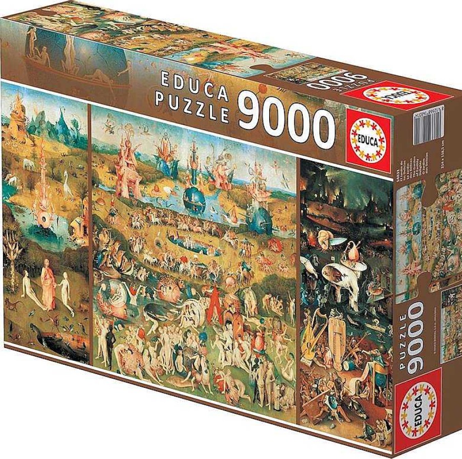 Puzzles Educa Borrás | Puzzle 9000 Piezas El Jard N De Las Delicias