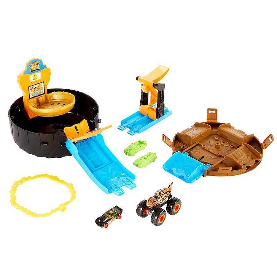 Veh Culos De Juguete Mattel | Pista Hot Wheels Monster Trucks